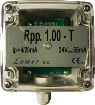 <h1>Transceiver radiowej pętli prądowej 4-20 mA Rpp 1.00</h1>